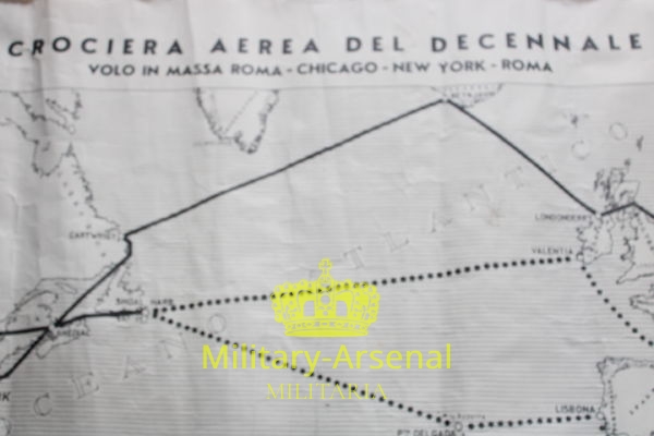 Manifesto Crociera del Decennale 1932 Italo Balbo | Military Arsenal