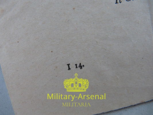 Volantino di Propaganda RSI Rommel Feldmaresciallo | Military Arsenal