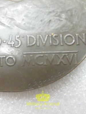 Medaglione 45 ^ divisione | Military Arsenal