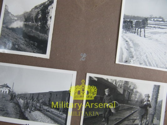 WWII fronte Greco Albanese foto album | Military Arsenal
