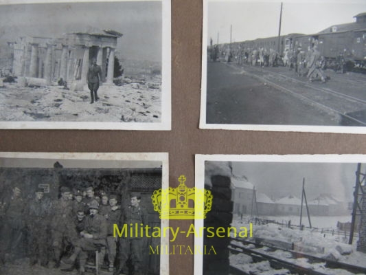 WWII fronte Greco Albanese foto album | Military Arsenal