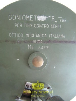 Tiro Contro Aerei Goniometro B DICAT Milizia M.A.C.A | Military Arsenal