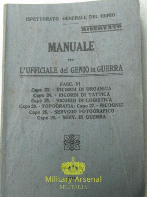 Manuali Genio 1916 | Military Arsenal