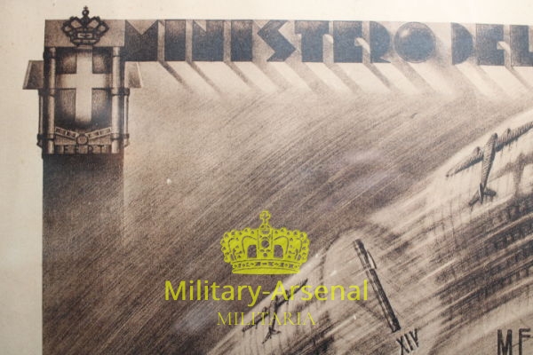 Regia Aeronautica diploma lunga navigazione aerea 1938 | Military Arsenal