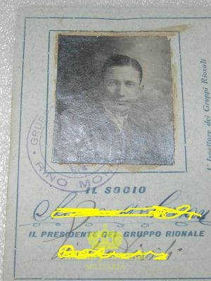 Fascio di Ferrara circolo rionale | Military Arsenal