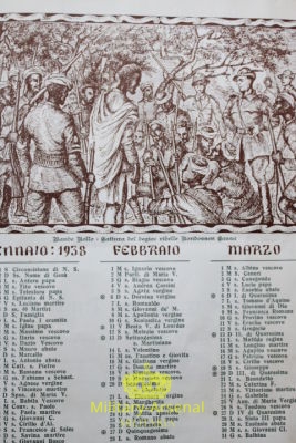 Calendario Coloniale Bande Irregolari Uallo e Ambasel | Military Arsenal