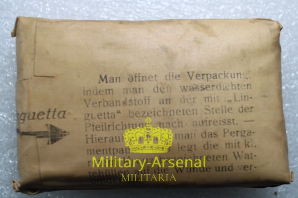 WWII Regio Esercito pacchetto di medicazione verbandpackchen RSI | Military Arsenal
