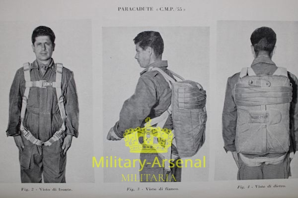 Manuale istruzione sul paracadute C.M.P. 1955 | Military Arsenal
