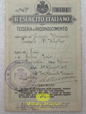 Tessera Regio Esercito | Military Arsenal