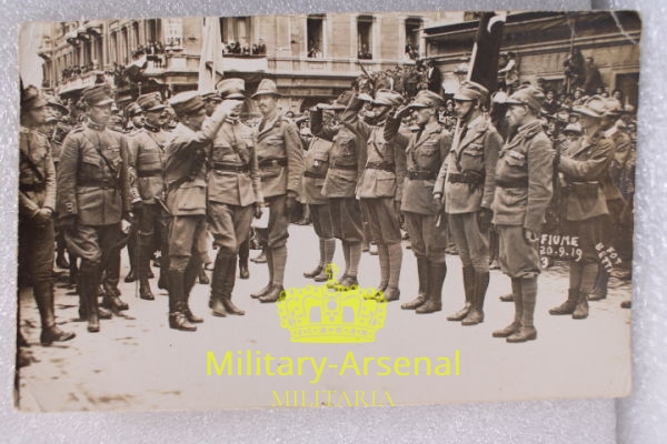 Cartolina di propaganda FIUME1919 | Military Arsenal