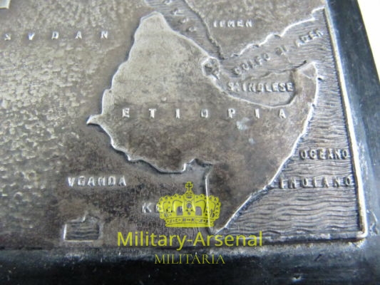 Guerra d'Africa Impero Mussolini ferma carte | Military Arsenal