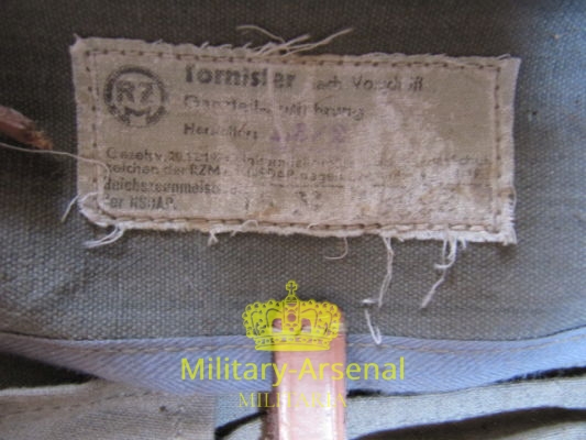 WWII Zaino Tedesco Tornister marcato RZM | Military Arsenal