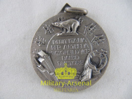 Italo Balbo Crociera Aerea Decennale medaglia | Military Arsenal