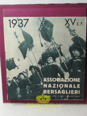 Bersaglieri calendario 1937 | Military Arsenal