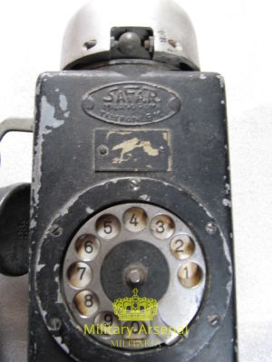 WWII Regia Marina telefono SAFAR Milano | Military Arsenal