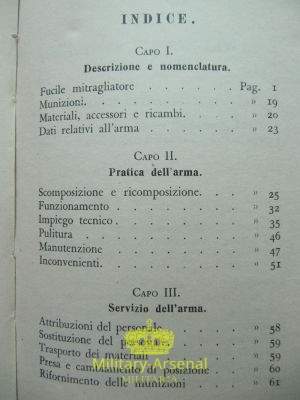 Manuale mitragliatore Breda 30 | Military Arsenal