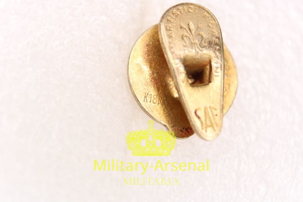 Raro distintivo Fascista Confederazione Commercianti in ORO K18R | Military Arsenal
