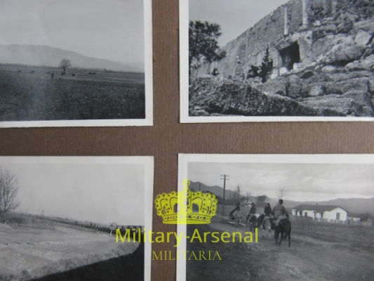 WWII fronte Greco Albanese foto album | Military Arsenal