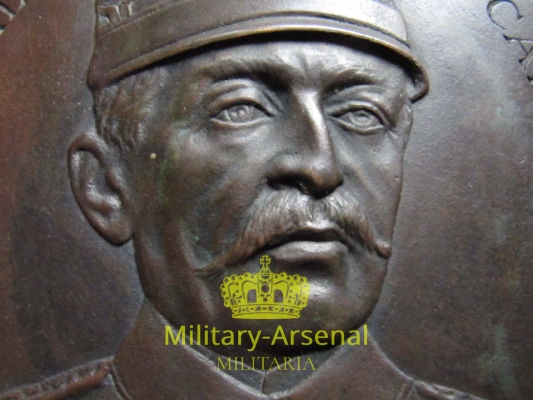 WWI Generale Luigi Cadorna placca in bronzo | Military Arsenal