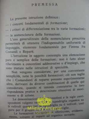 Regia Aeronautica manuale Formazioni di Volo | Military Arsenal