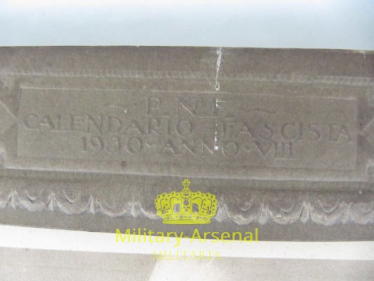 PNF Calendario del ventennio 1930 | Military Arsenal