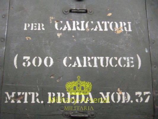 WWII Regio Esercito Italiano REI cassetta Breda 37 | Military Arsenal