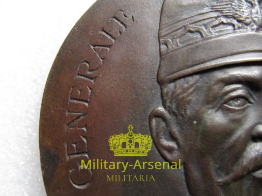WWI Generale Luigi Cadorna placca in bronzo | Military Arsenal