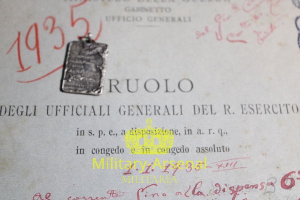Medaglia Generale Porro Alberto | Military Arsenal