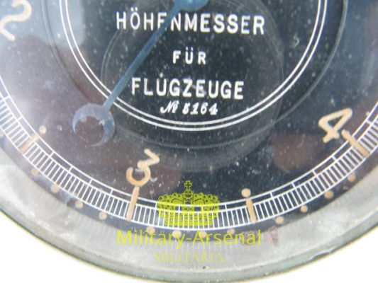 WWI altimetro Höhenmesser G.Lufft, Stuttgart | Military Arsenal