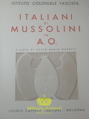 Italiani di Mussolini in A.O. | Military Arsenal