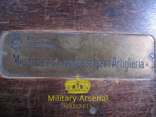 Regio Esercito Mezzi Metrici e Compassi per l'Artiglieria | Military Arsenal