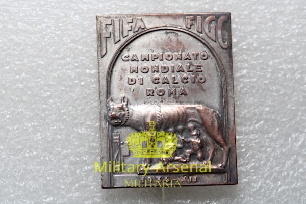 Distintivo Campionato Mondiali di Calcio ROMA 1934 | Military Arsenal