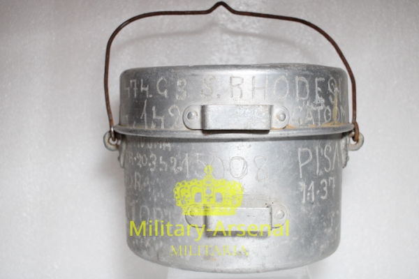 WWII gavetta incisa prigioniero in africa A.O.I. | Military Arsenal