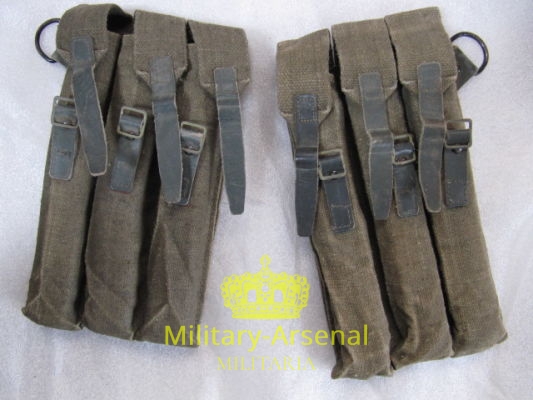 RSI Repubblica Sociale porta caricatori Mab 38 in tela | Military Arsenal