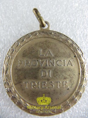 Trieste medaglia periodo fascista | Military Arsenal