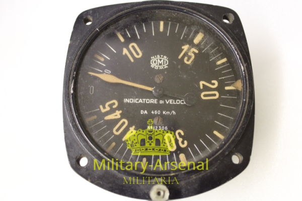 Regia Aeronautica indicatore di velocità da 460 Km | Military Arsenal