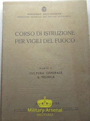 Manuale Vigili del Fuoco. | Military Arsenal