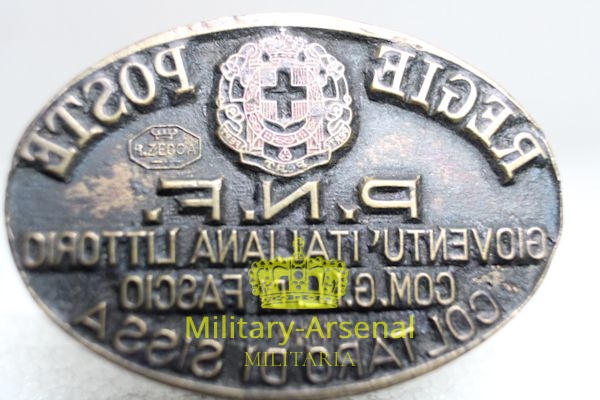Timbro Regie Poste G.I.L. Gioventù del Littorio Parma P.N.F. | Military Arsenal