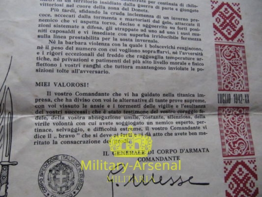 Fronte Russo CSIR Generale Messe | Military Arsenal