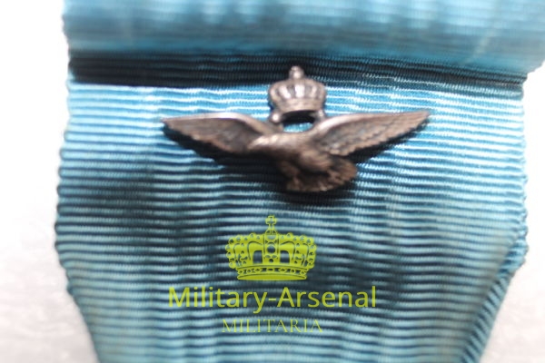 Regia Aeronautica medaglia di lunga navigazione aerea grado argento | Military Arsenal
