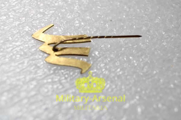 PNF distintivo di propaganda M Mussolini | Military Arsenal