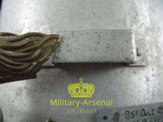 Regio Esercito Italiano 25° Regg. Artiglieria lotto gavetta piastrino fregio | Military Arsenal