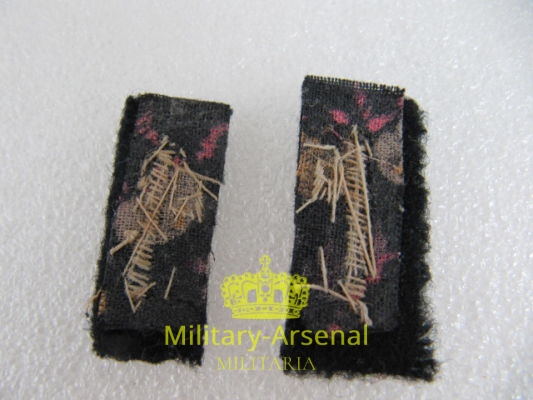 Milizia MVSN fascetti da bavero ricamati. | Military Arsenal