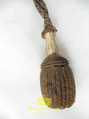 Dragona dorata per pugnale Milizia MVSN (2)) | Military Arsenal