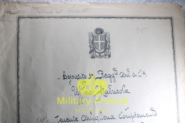WWII fronte albanese diploma e distintivo per le operazioni di Guerra 1941 | Military Arsenal
