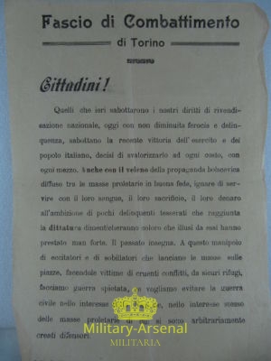 Fascio di Combattimento di Torino 2 | Military Arsenal