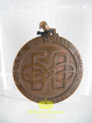 Medaglia Coloniale Guerra Imperiale Etiopia | Military Arsenal