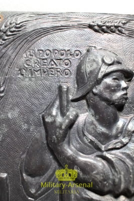 Fascismo placca fondazione dell'Impero Africa 1936 | Military Arsenal