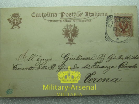 Regia Guardia di Finanza cartolina 2 | Military Arsenal