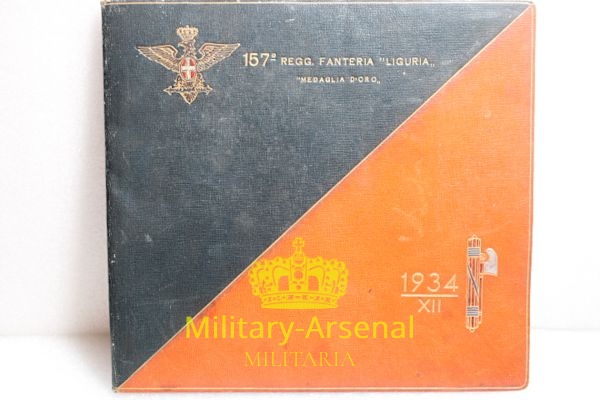 Calendario 1934 157° Reggimento Fanteria Liguria  | Military Arsenal